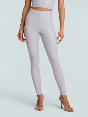 Commando Control Faux Leather Leggings Mist Large NWT